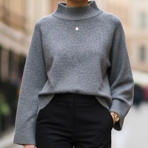 Universal Thread Women’s Charcoal Turtleneck Sweater | Size XL